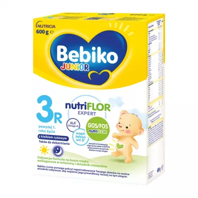Bebiko Junior 3R Odywcza formua na bazie mleka dla dzieci powyej 1. roku ycia 600 g