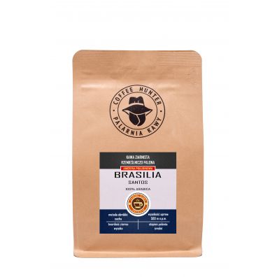 Coffee Hunter Kawa ziarnista rzemielnicza Brasilia Santos 250 g