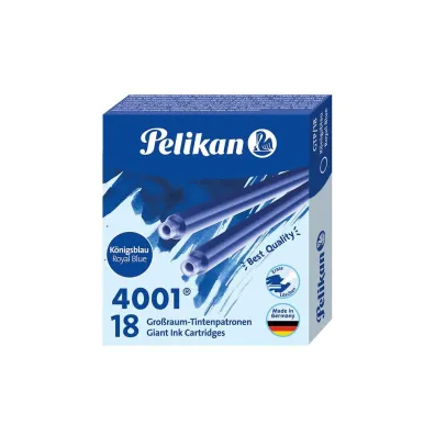 Pelikan Naboje atramentowe d�ugie niebieskie 18 szt.