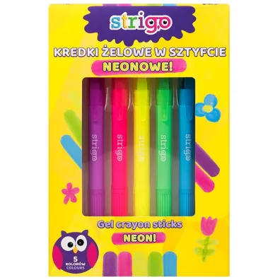 Strigo Kredki elowe neonowe