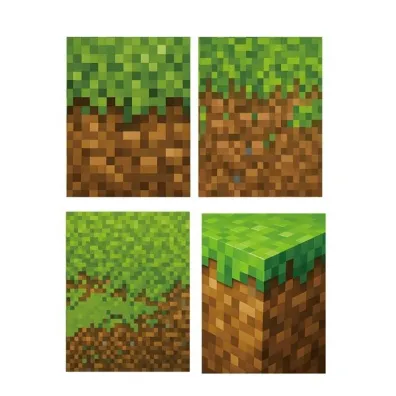 W&k Torebka prezentowa M Minecraft