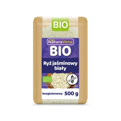 NaturaVena Ry� ja�minowy bia�y bezglutenowy 500 g Bio