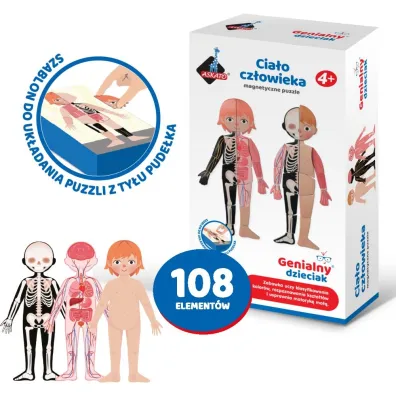 Puzzle Magnetyczne Moje cia�o Askato