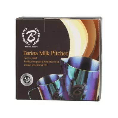 Barista Space Dzbanek do mleka kolorowy Sandy Rainbow 350 ml