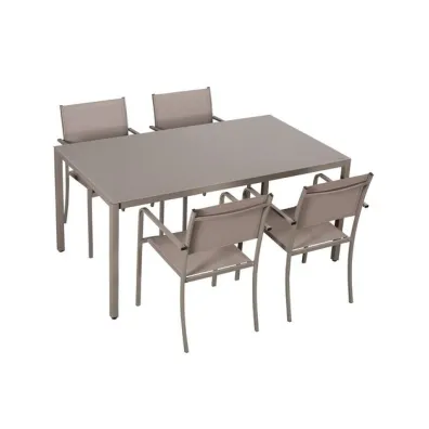 Master zestaw mebli ogrodowych livorno 4 krzes�a+st�