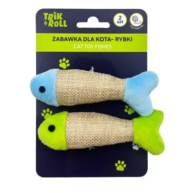 Trik&Roll Zabawka dla Kota Rybki 2 szt.