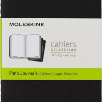 Moleskine Zeszyt czysty 32 kartki 3 szt.