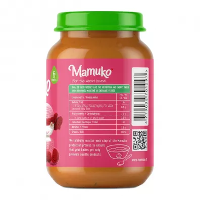 Mamuko Organiczny Obiadek Warzywa z Woowin od 6 miesica 190 g Bio