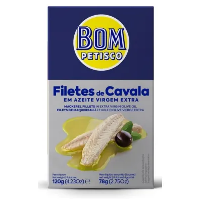 Bon Appetit Makrela filety w oliwie z oliwek extra virgin 78 g