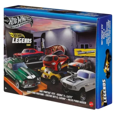 Hot Wheels. Legends Samochody 1:64 6-pak Mattel