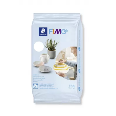 Staedtler Masa plastyczna Fimo Air Basic bia�a 500g