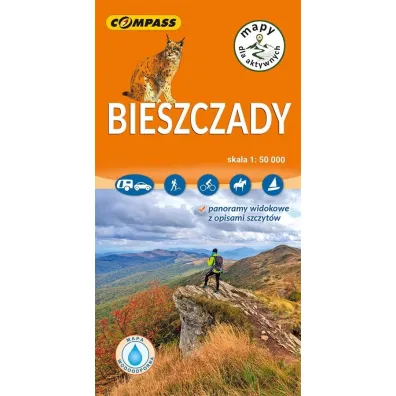 Mapa turystyczna - Bieszczady 1:50 000 w.2026
