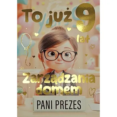 Yeku Karnet 3K Urodziny