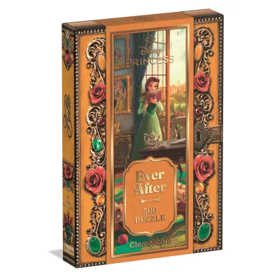 Puzzle 500 Belle, Princess Ever After Collection Clementoni