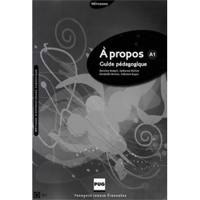 A propos A2 przewodnik metodyczny - Christine Andant