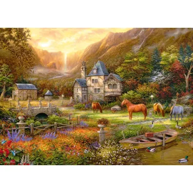 Puzzle 1000 el. The Golden Valley CherryPazzi