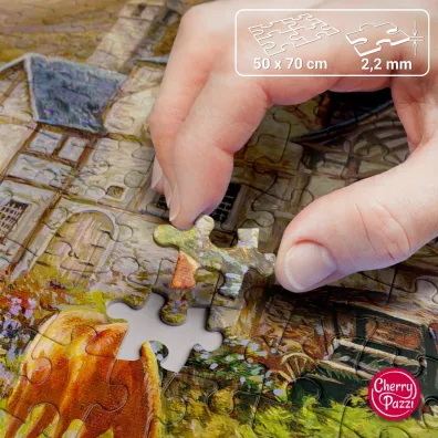 Puzzle 1000 el. The Golden Valley CherryPazzi