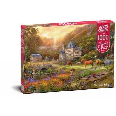 Puzzle 1000 el. The Golden Valley CherryPazzi
