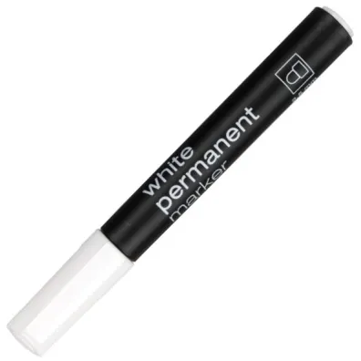 Koh-I-Noor Marker permanentny bia�y 2,5mm