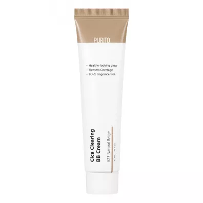 Purito Cica Clearing BB Cream regeneruj�cy krem BB z w�krot� azjatyck� #23 Natural Beige 30 ml