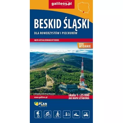 Mapa - Beskid lski 1: 25 000