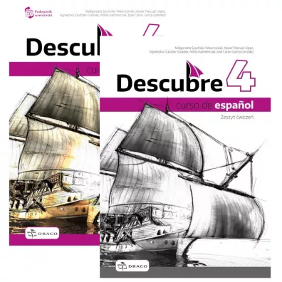Pakiet Descubre 4. Curso de español. Podrcznik wieloletni z zeszytem wicze + CD