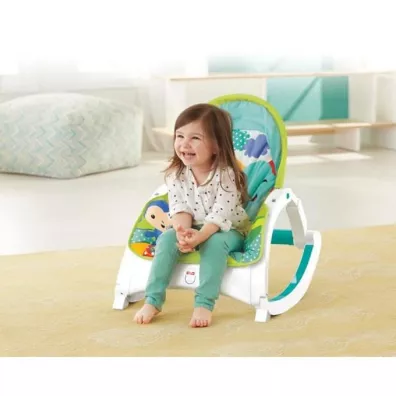 Fisher-Price Fotelik-bujaczek Od niemowlaka do przedszkolaka CMR10