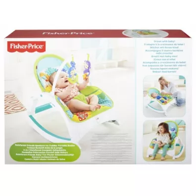 Fisher-Price Fotelik-bujaczek Od niemowlaka do przedszkolaka CMR10