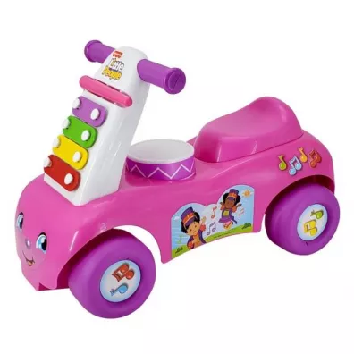 Jedzik Fisher Price Muzyczny rowy 505914 jedzideko auto pojazd Mattel