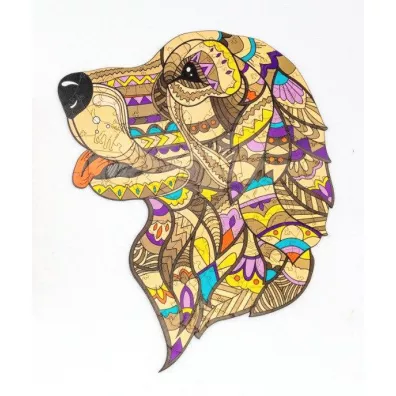 Puzzle drewniane eko 125 el. Wierny Sirko A3 Maksik