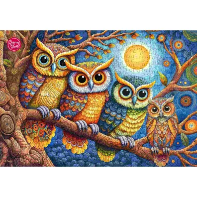 Puzzle 500 CherryPazzi Moonlight Owls 20449
