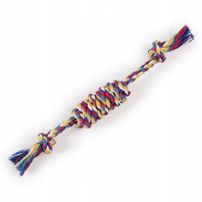 Petstory Bawełniany sznur szarpak zabawka dla psa 25 cm
