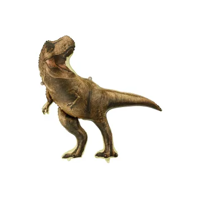 PartyDeco Balon foliowy Jurassic World T-Rex, 92x98 cm, br�zowy