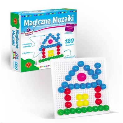 Magiczne mozaiki. Kreatywno i edukacja - 120 elementw Alexander