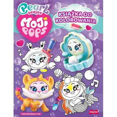 MojiPops. Pearl Series. Ksi��ka do kolorowania