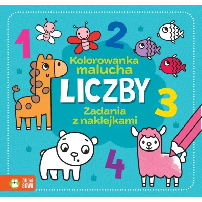 Kolorowanka malucha. Liczby