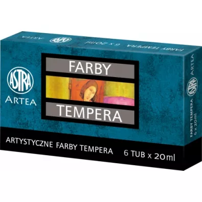Astra Farby tempera 6 kolorw