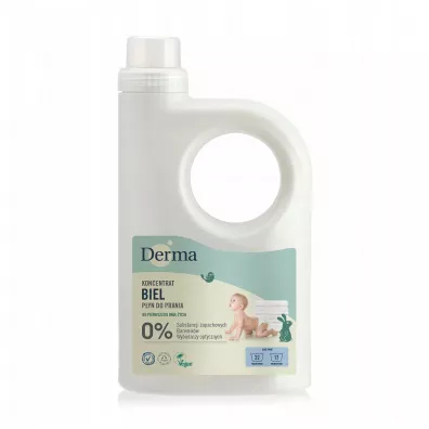 Derma Skoncentrowany p�yn do prania bia�ych tkanin od pierwszego dnia �ycia 945 ml