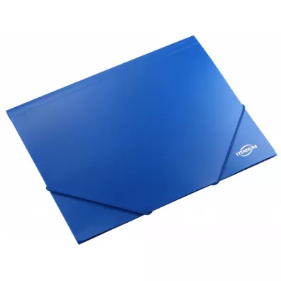 Titanum Teczka PP A4 z gumk� niebieska