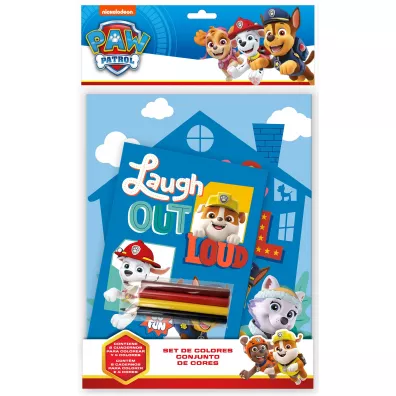 Zestaw do kolorowania Paw Patrol PW19752 Cass film