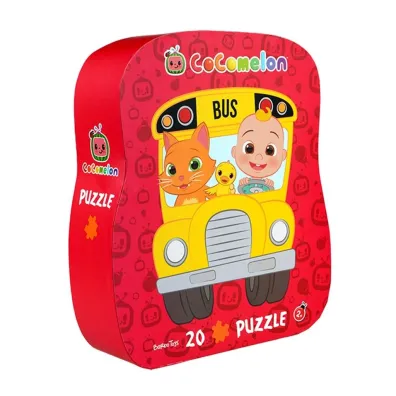 Puzzle dla dzieci w ozdobnym pude�ku Autobus Cass Film