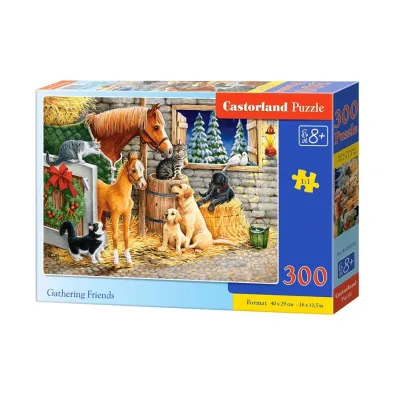 Puzzle 300 el. Gathering Friends Castorland