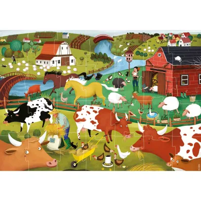 Puzzle 28 el. XL Farma Educa