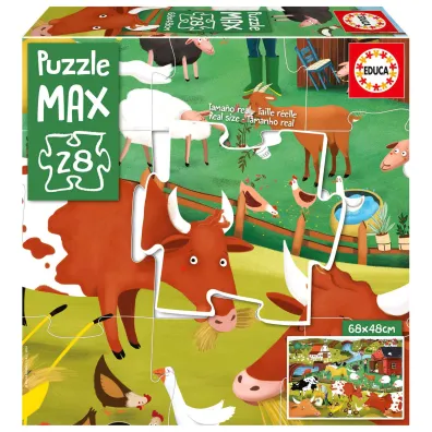 Puzzle 28 el. XL Farma Educa