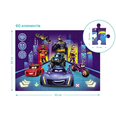 Puzzle 60 el. Batwheels Dodo