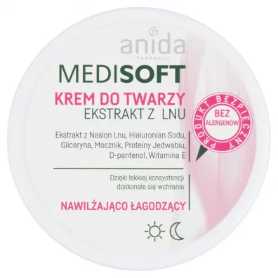 Anida Medisoft nawil�aj�co-�agodz�cy krem do twarzy 100 ml