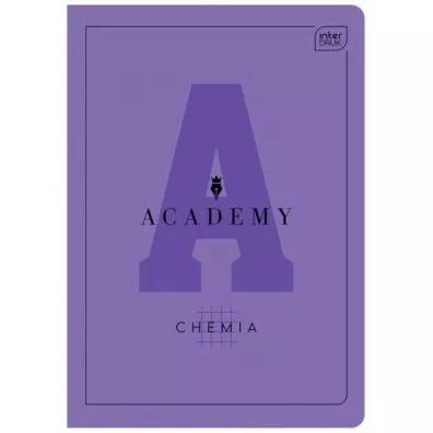 Interdruk, Zeszyt A5 Academy, 60 kartek w kratk� - Chemia