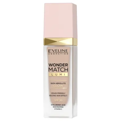 Eveline Cosmetics Wonder Match Lumi podk�ad roz�wietlaj�cy 15 Natural 30 ml