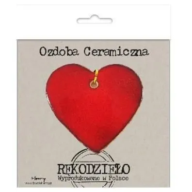 Henry Zawieszka ceramiczna - Serce