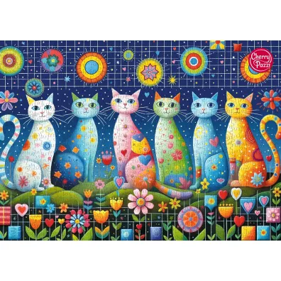 Puzzle 1000 el. Cute Whiskers 31285 CherryPazzi